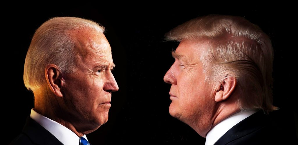 presidents Donald Trump & Joe Biden