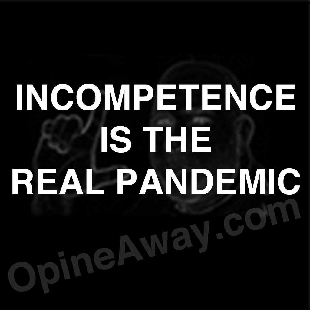 Incompetence is the new pandemic